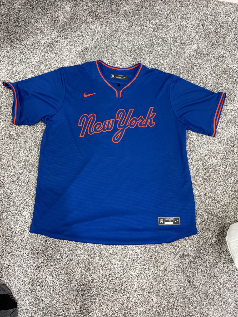 Nike New York Mets Francisco Lindor Alternate Road Jersey Size Mens XL